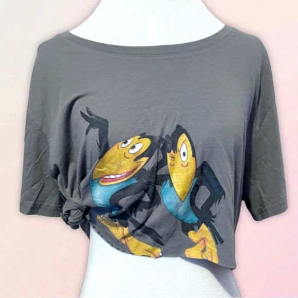 Heckle and Jeckle, Vintage, Cropped Short Sleeve Tee, OSFM - Picture 16 of 16